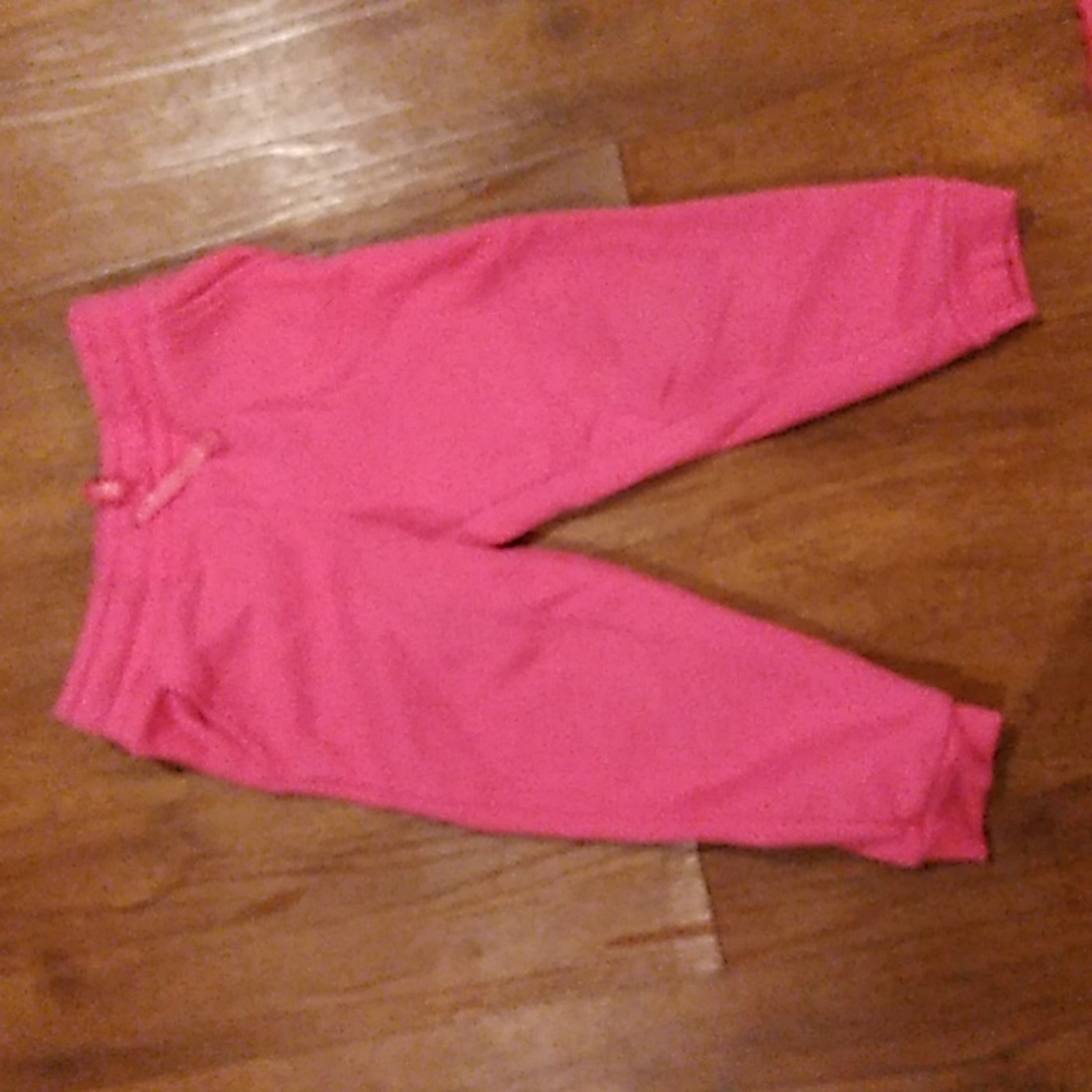 Pink sweat pants